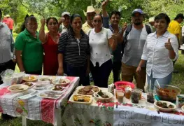 Productores de la sierra de Huimanguillo cumplen sus metas en "Sembrando Vida"