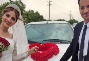 ¡La boda terminó en tragedia! Disparan al aire para celebrar, una bala mata a la novia