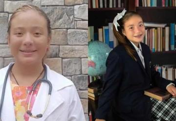 Niña genio mexicana estudiará medicina a sus 10 años