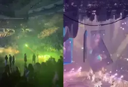 Durante concierto, fans de Dua Lipa terminan heridos por pirotecnia
