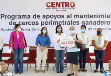 Entregan insumos del programa de Apoyo al mantenimiento de cercos perimetrales ganaderos a productores pecuarios