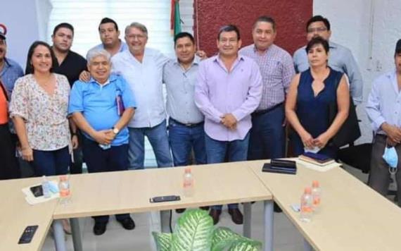 Se reúnen Locatarios del Mercado con Presidente Municipal de Comalcalco