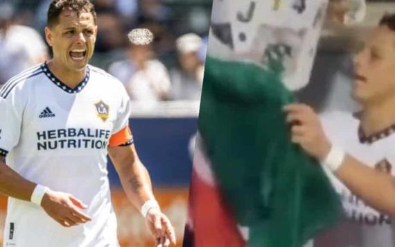 Chicharito Hernández rechaza firmar bandera de México y la tira; video causa polémica