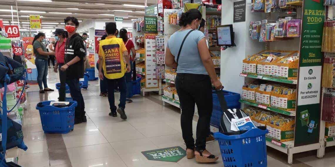 Compran los útiles hasta en tres partes; es un gasto que no se puede postergar