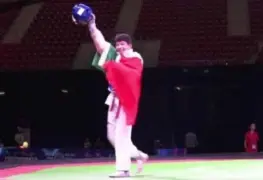 Guillermo Cortés, un taekwondoín que cumplió su sueño de ser campeón mundial