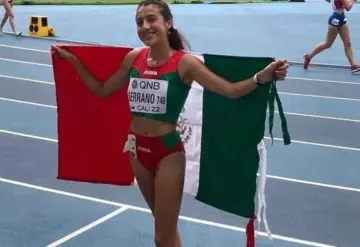 Karla Ximena Serrano gana oro en el Campeonato Mundial de Atletismo Sub-20