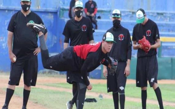 Grandes Ligas detrás del pitcher Daniel Núñez de Olmecas de Tabasco