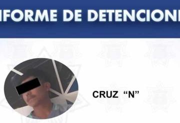 Detiene la SSPC a tres masculinos por delitos distintos