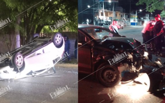 Estado de ebriedad y el exceso de velocidad dejó saldo de tres accidentes