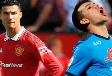 Manchester United buscaría intercambio de Cristiano Ronaldo por Chucky Lozano