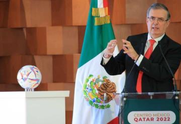 Elementos de la GN irán al Mundial de Qatar, anuncia  Marcelo Ebrard; apoyarán a afición mexicana