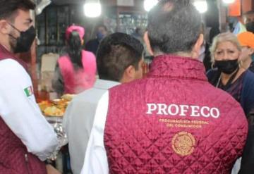 Profeco supervisa puesto de antojitos por vender enchiladas en 810 pesos