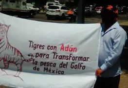 Asociación de Pescadores Tigres del Golfo de México, manifestaron su apoyo al Secretario de Gobernación