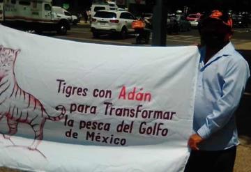 Asociación de Pescadores Tigres del Golfo de México, manifestaron su apoyo al Secretario de Gobernación