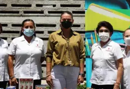 Contribuye Voluntariado del TSJ a labor humanitaria del DIF Tabasco