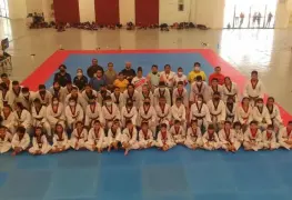 Interesante tope de preparación se realizó entre taekwondoínes tabasqueños y chiapanecos
