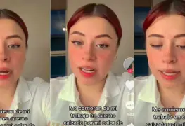 Joven es despedida de su trabajo por el color de su cabello