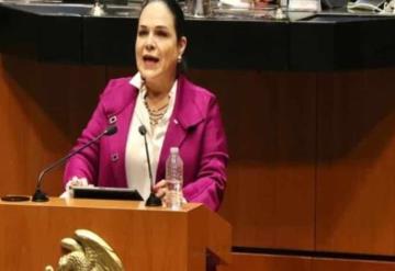 Mónica Fernández Balboa, presenta iniciativa ante el pleno del Senado de la República