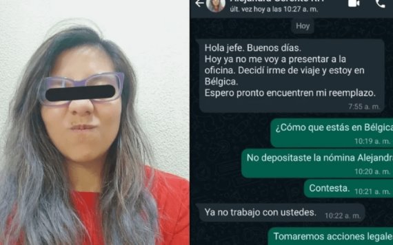 ¿Está en Bélgica? La verdad sobre la empleada que se fugó con la nómina