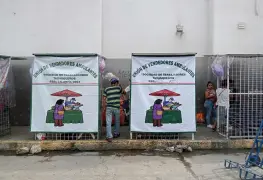 Se manifiestan ambulantes del Centro Histórico de la ciudad