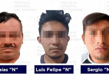 Por delitos sexuales, robo de vehículo y violencia familiar, asegura FGE a seis presuntos responsables