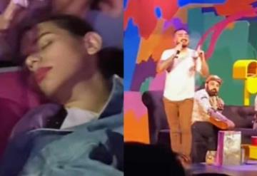 ¡Ni tan cotorra! Espectadora se queda dormida en show de ´La Cotorrisa!