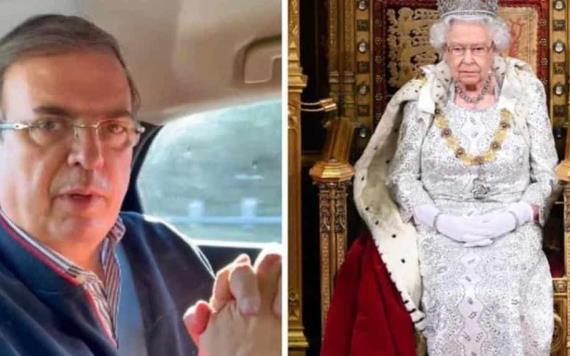 Canciller Marcelo Ebrard llega a Londres para asistir a funeral de Isabel II