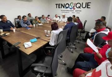 Declaran sesión permanente del consejo municipal de Protección Civil ante contingencia por el Río Usumacinta