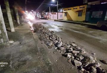 Conductores corren el riesgo de sufrir lamentable accidente