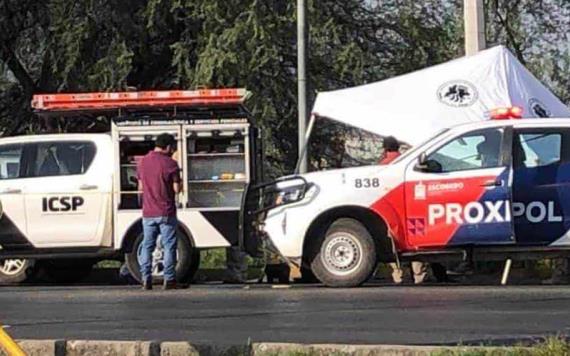 Localizan restos humanos en camioneta abandonada en  Nuevo León