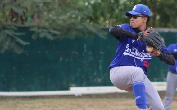 El pelotero tabasqueño, Daniel Olmos comenzó su proceso rumbo al profesionalismo con los Acereros de Monclova