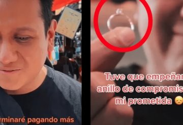 Compró anillo de compromiso en Coppel, lo empeñó y le dieron 500 pesos