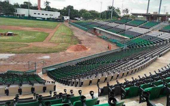 Intenso trabajo en el nuevo Parque Centenario para finalizar su construcción y esté en perfectas condiciones