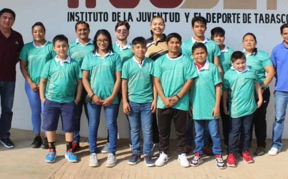 Halteristas tabasqueños viajaron a San Luis Potosí para el Campeonato Nacional Infantil y Selectivo de Mayores 2022