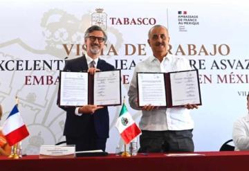 Tabasco y Francia refuerzan lazos de cooperación para la industria y el turismo