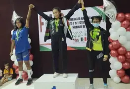Buena actuación tuvo la delegación tabasqueña de levantamiento de pesas en el Campeonato Nacional Sub15