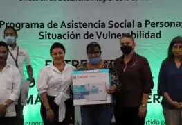 DIF Tabasco y de Jonuta entregan apoyos para el desarrollo económico 