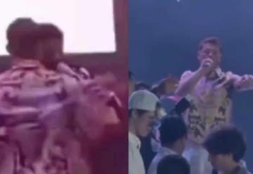 Filtran videos de Canelo Álvarez supuestamente corriendo a Grupo Firme de fiesta