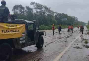 Militares rescatan a menor electrocutado en Teacapán, Sinaloa