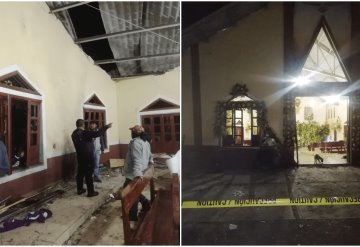 Explosión de pirotecnia en capilla de Veracruz deja 10 lesionados durante festejos a San Judas Tadeo