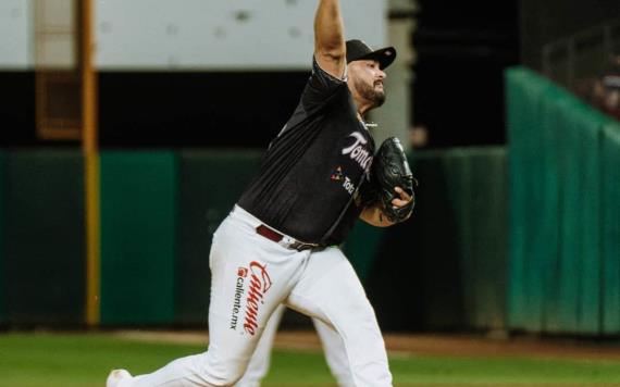 Pitcher tabasqueño logró su primera victoria con Tomateros de Culiacán