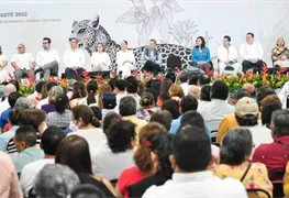 Inaugura gobernador Carlos Merino las "Culturas Amigas ISSSTE 2022"