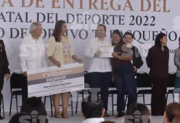 Entregan premio Estatal del Deporte 2022 y el Premio al Mérito Deportivo Tabasqueño 2022