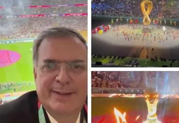 VIDEOS: así vive Ebrard el Mundial de Qatar... y ya piensa en el de México en 2026