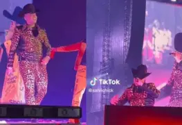 Fan golpea con celular a Eduin Caz durante concierto; así reaccionó el cantante