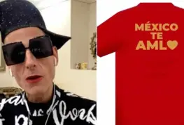 Edy Smol lanza la playera oficial para la marcha de AMLO
