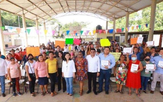 La alcaldesa de Centro, Yolanda Osuna, concluye los talleres de Fortalecimiento de las Capacidades Humanas de los Pueblos Indígenas