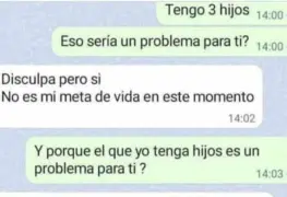 Conversación entre madre soltera y hombre causa polémica