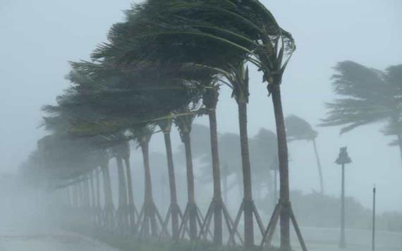 Lluvias y vientos fuertes en el norte del país