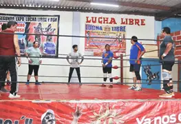 La Comisión de Box y Lucha Libre Profesional llevó a cabo un examen para gladiadores locales